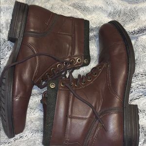 Brown casual High top  Boots